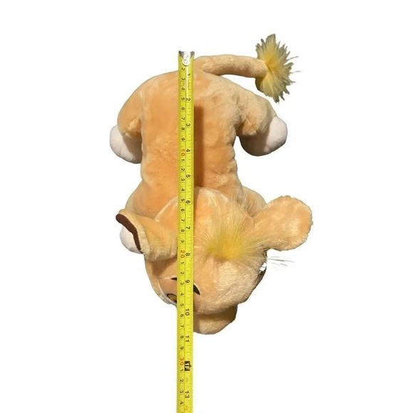 "SIMBA" 12" Lion King Disney Store EU Bean Bag Plush Stuffed Animal VGUC - Picture 5 of 8